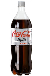 Fles Coca-Cola light